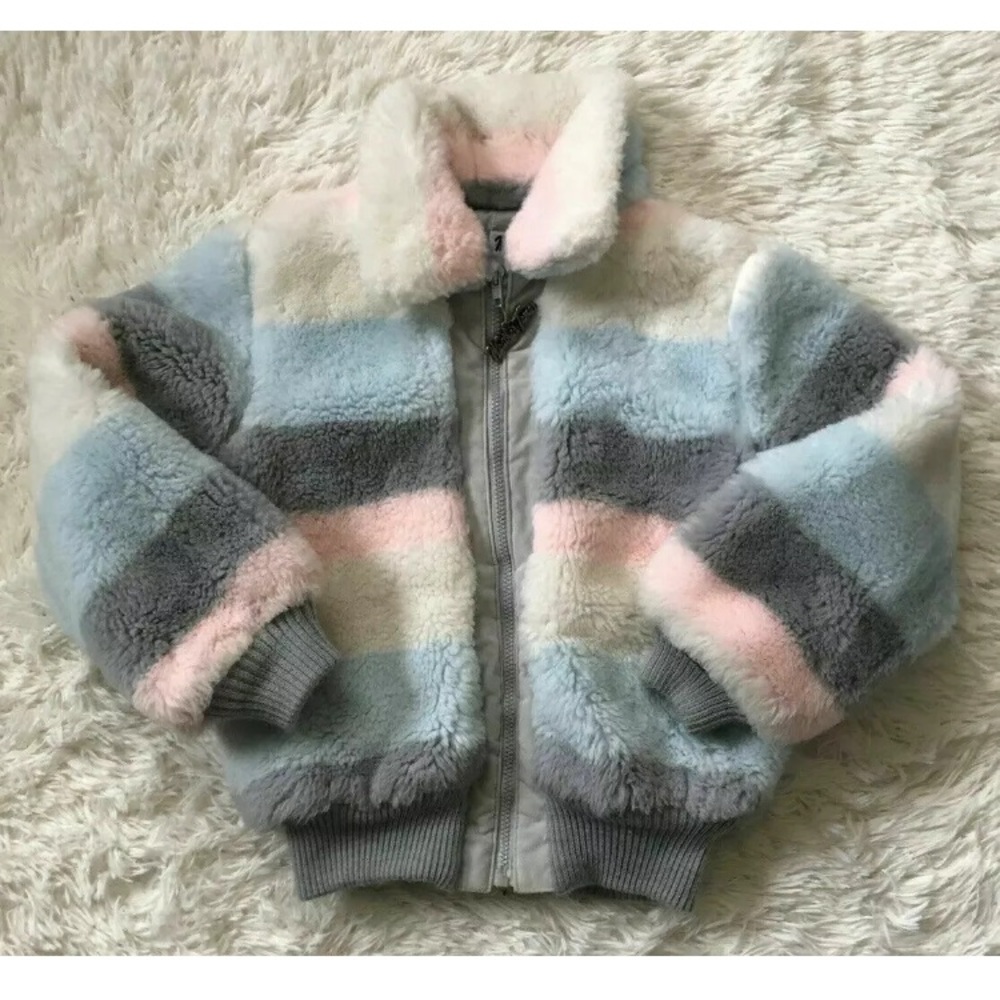 Girls Vintage 80s Weather Tamer Bomber Jacket